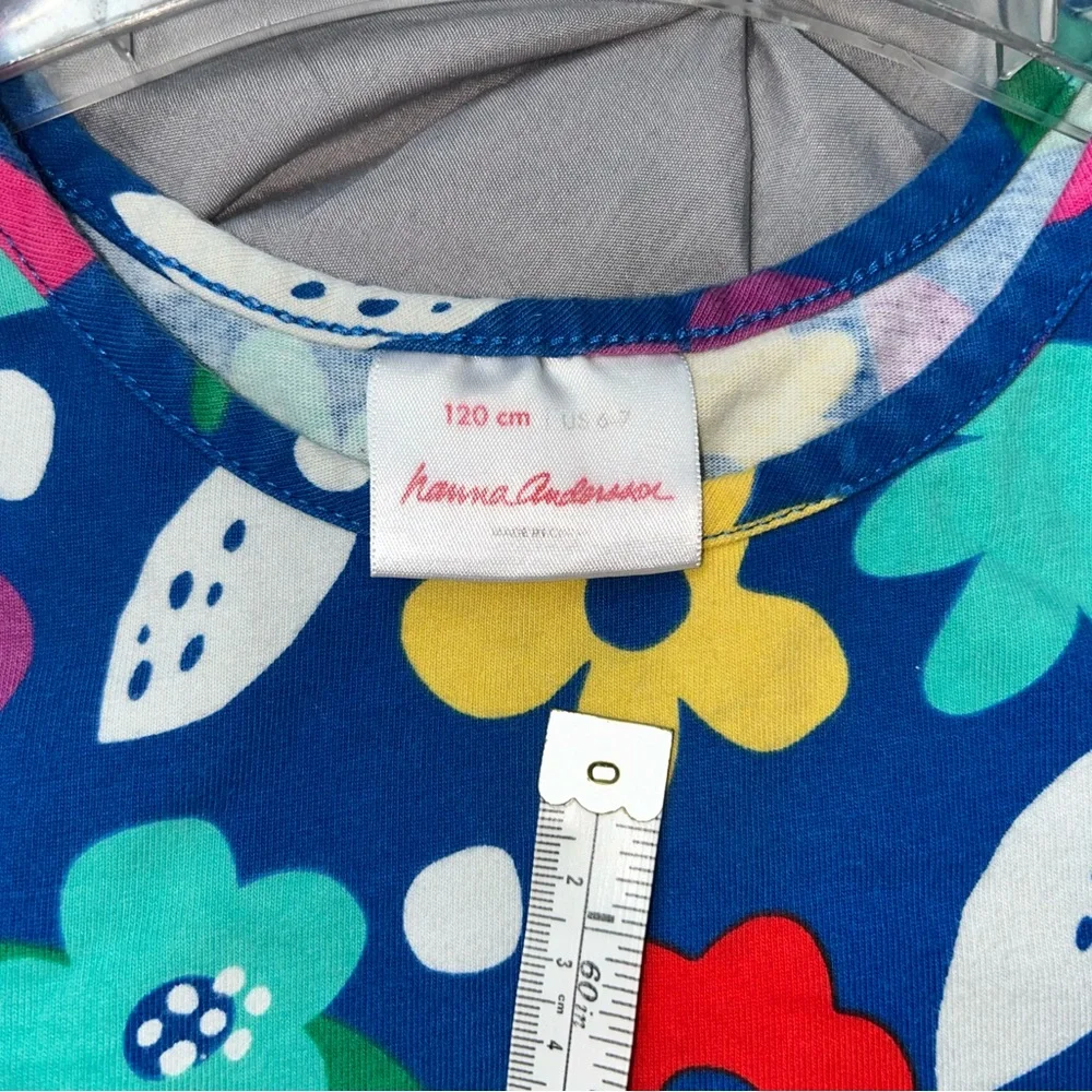 Hanna Andersson floral swing dress - EUC - Picture 8 of 9
